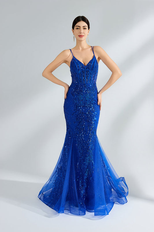 Wholesale Sparkling Mermaid Style Evening Dress 32781