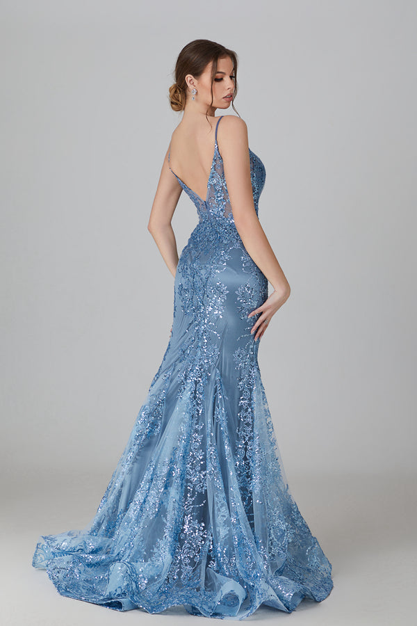 Wholesale Sparkling Beaded Mermaid Prom Gown 32743