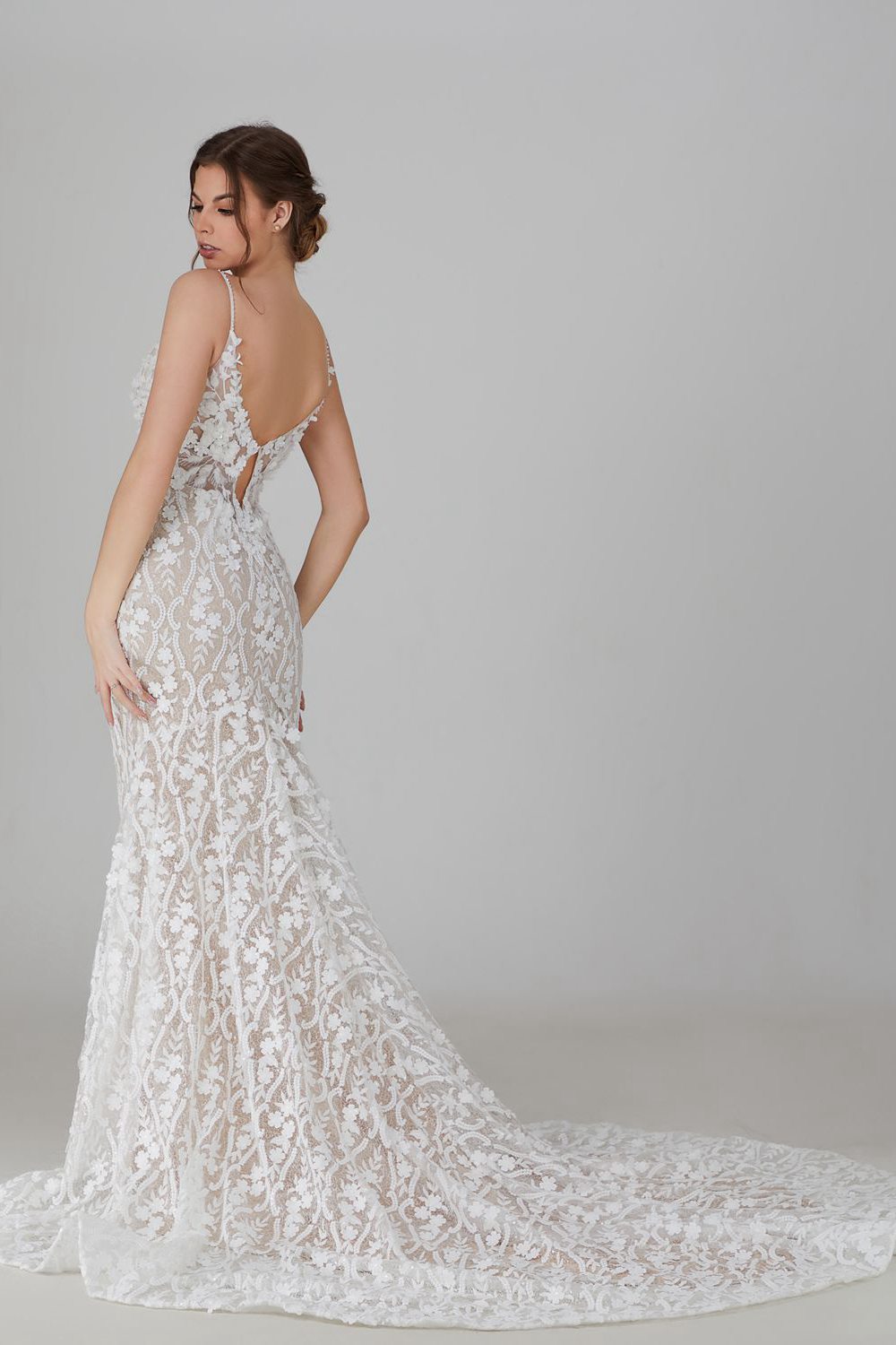Wholesale Exclusive Allure and Elegance with the Lace Mermaid Wedding 3307