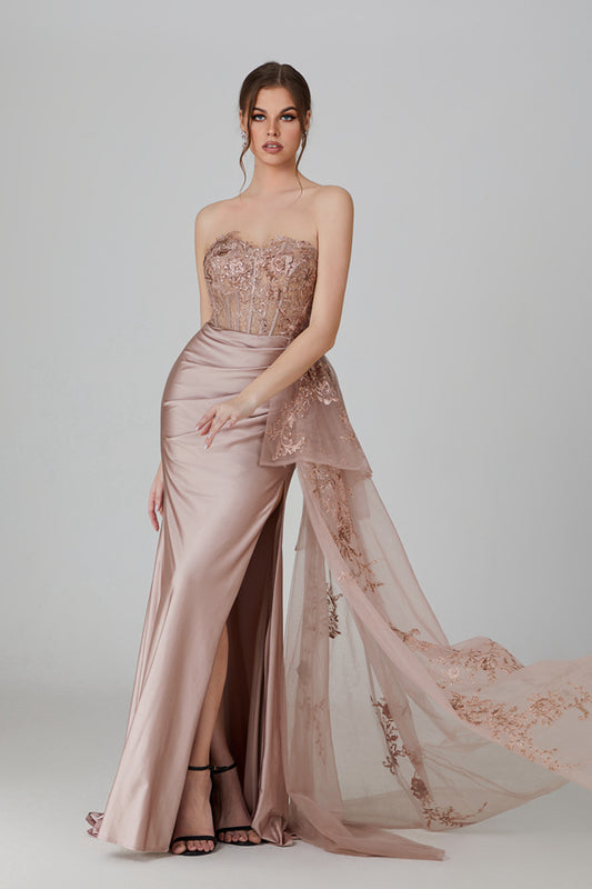 Wholesale Enchanting Grace Satin Lace Prom Gown 32744