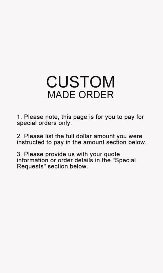 Sample Charge4 (Pay after confirm with the customer service)