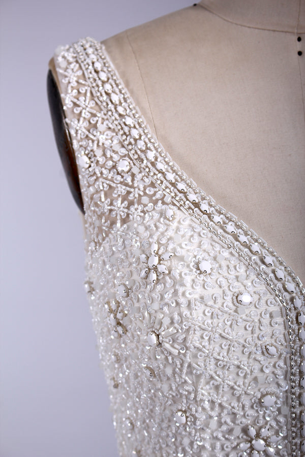 Wholesale Dazzling Elegance Tulle Hand-Beaded Mesh Prom Dresses 32418D