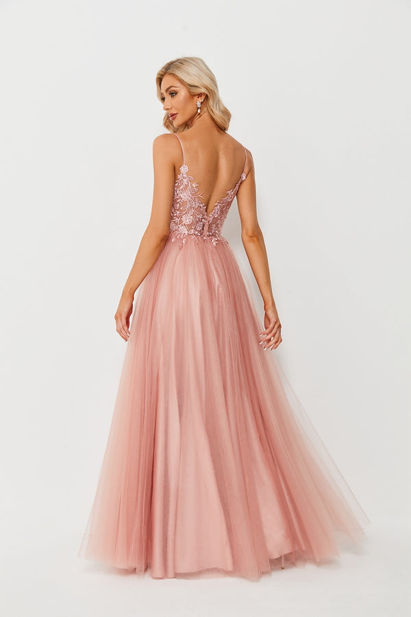 Ethereal Beauty Lace and Tulle Prom Dress 32649