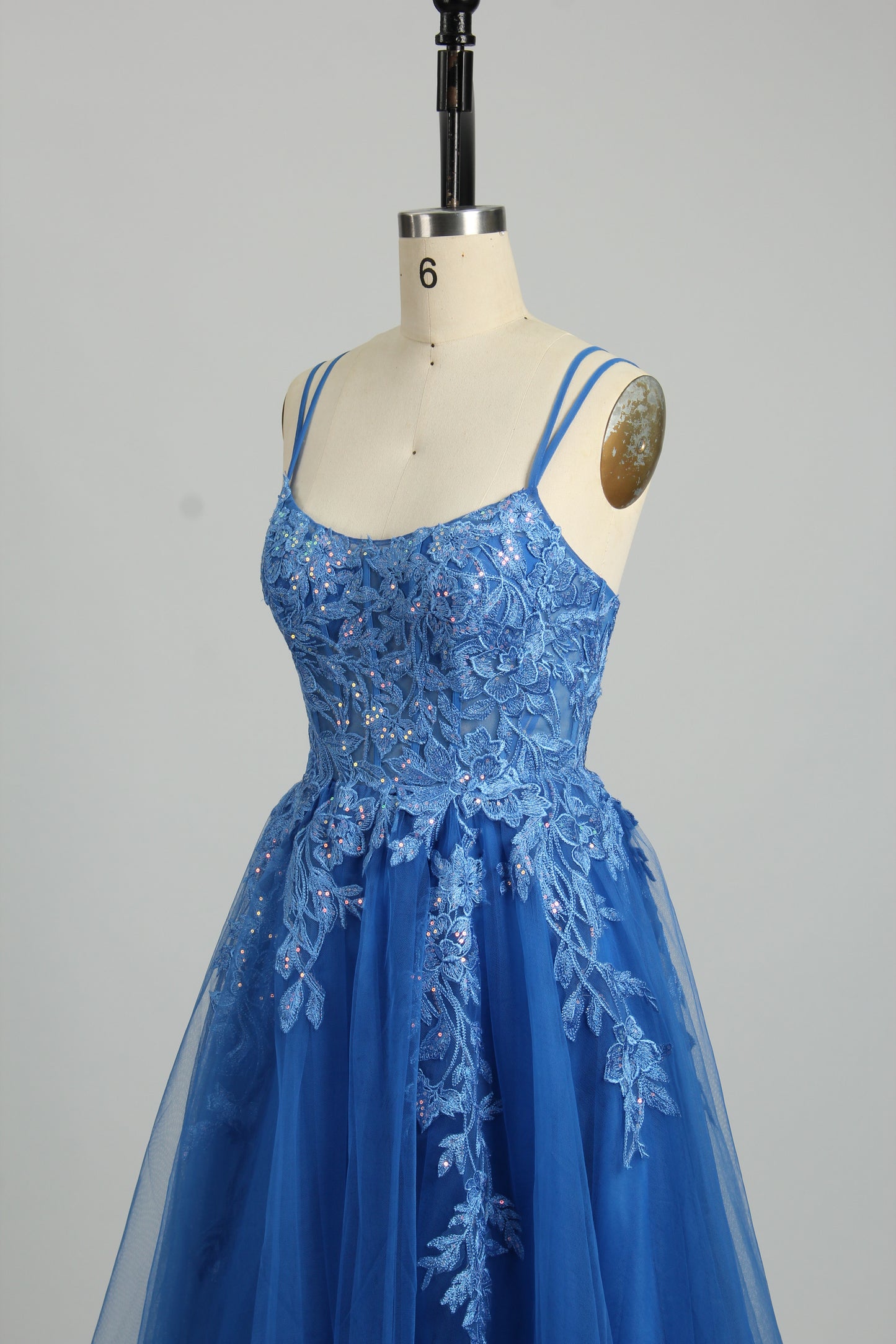 Wholesale glamor lace mesh prom dress KT1372