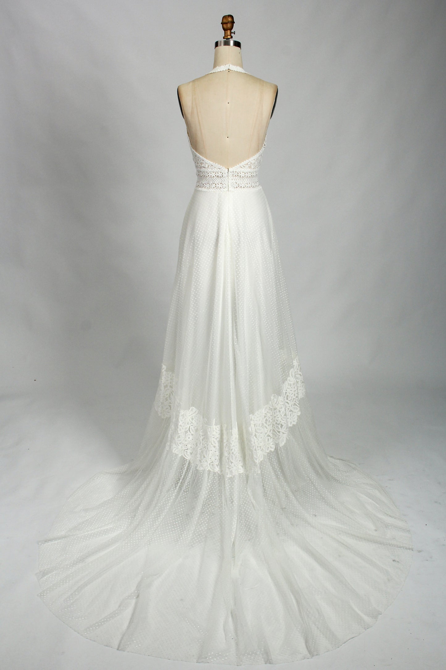 Exquisite Plus Size Wedding Gown with Petal Details 32846