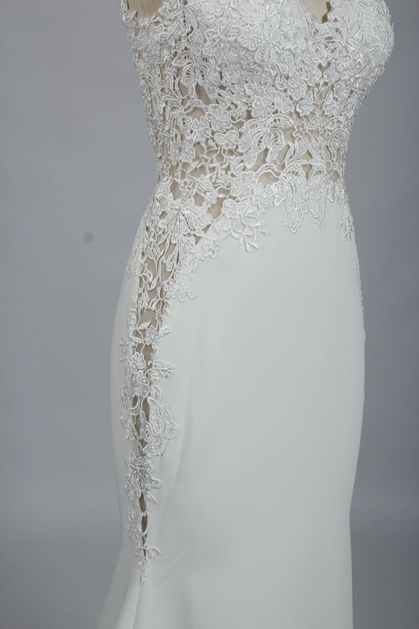 Romance Wholesale Lace Train Wedding Gown 32731