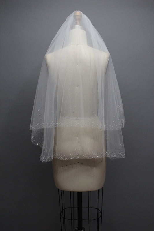 Sparkling Glittering Veil - Radiate Bridal Glamour T015