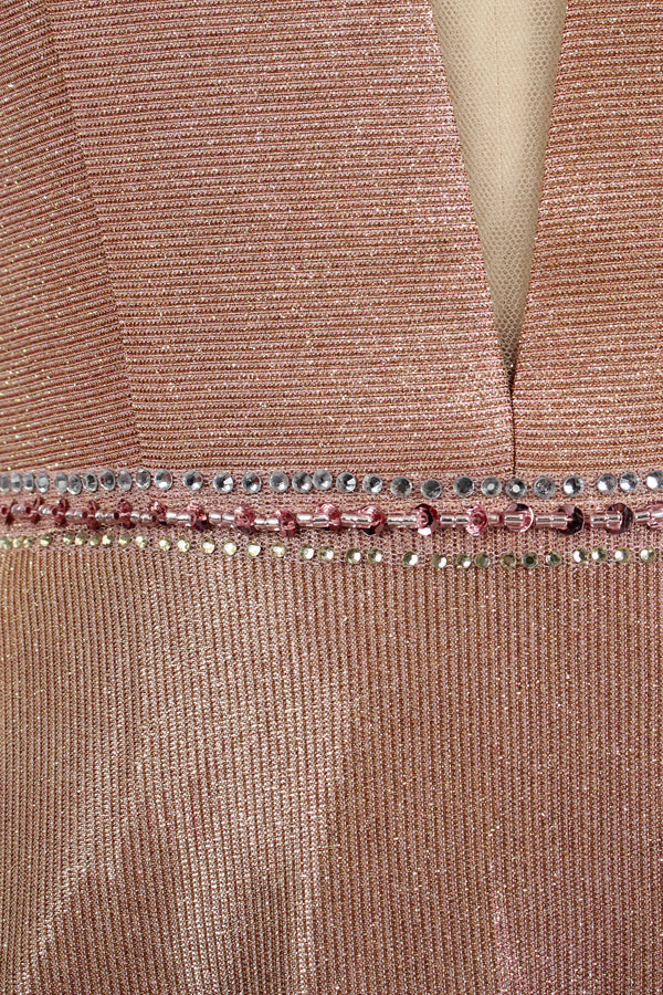 Sparkling Skirt with Beaded Waist Belt Prom Wholesale KT1255